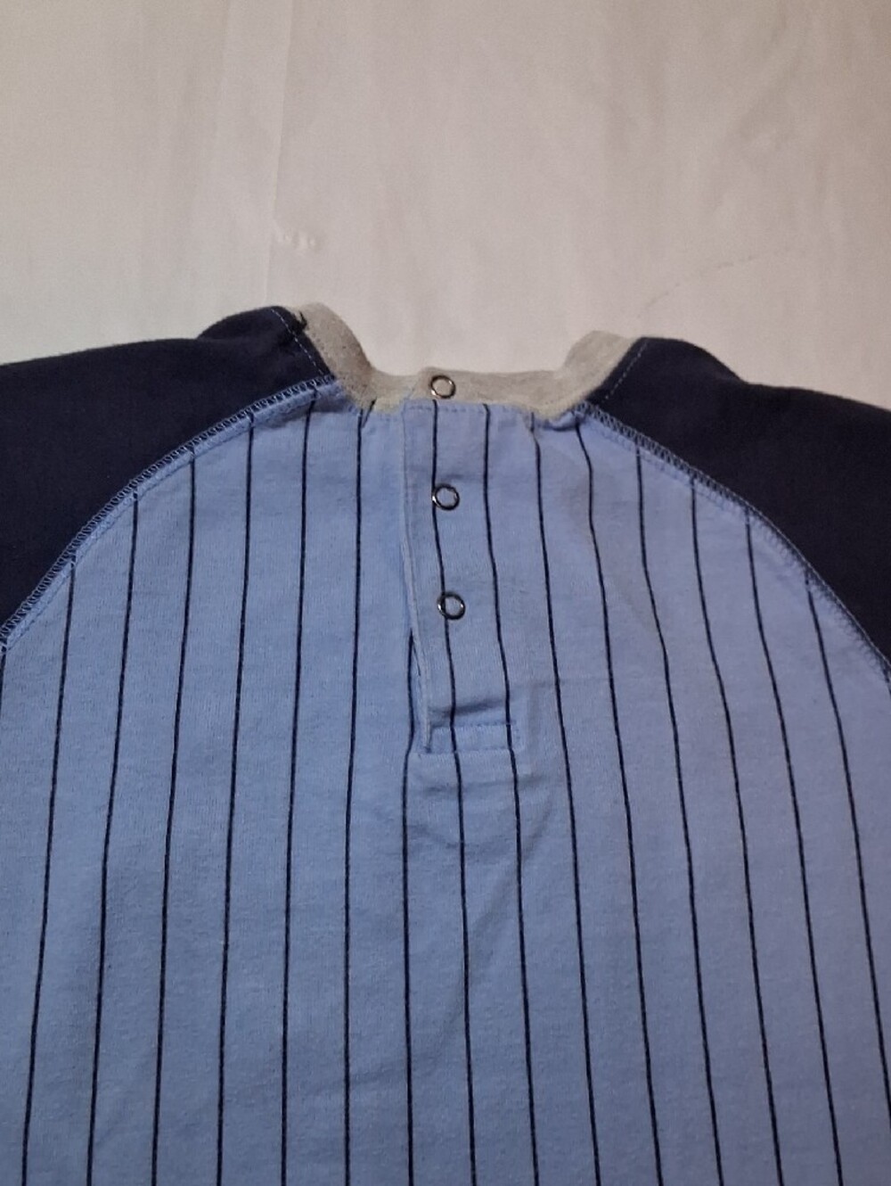 Carter's Baby Boy Basketball Romper 12M Blue Striped Slam Dunk One-Piece - Picture 6 of 7